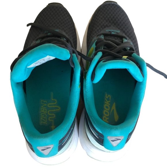 Brooks Launch 4 Dark Gray Blue Running Shoes Women's Size 7 1202341B077 - Picture 4 of 7